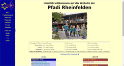 Desktop Screenshot of pfadi-rheinfelden.ch